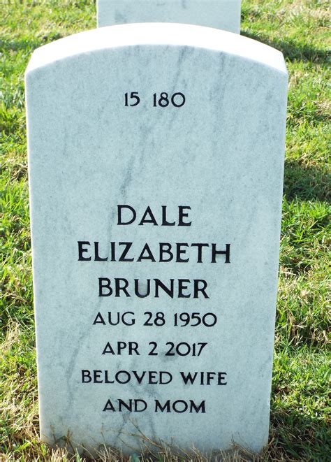 Dale Elizabeth Bruner 1950 2017 Find A Grave Gedenkplek