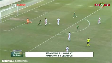 Maç Özeti 1 Hafta Amedspor 3 1 Uşakspor YouTube