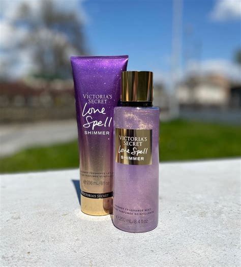 Victorias Secret Love Spell Shimmer Mist Spray Ml And Body Lotion