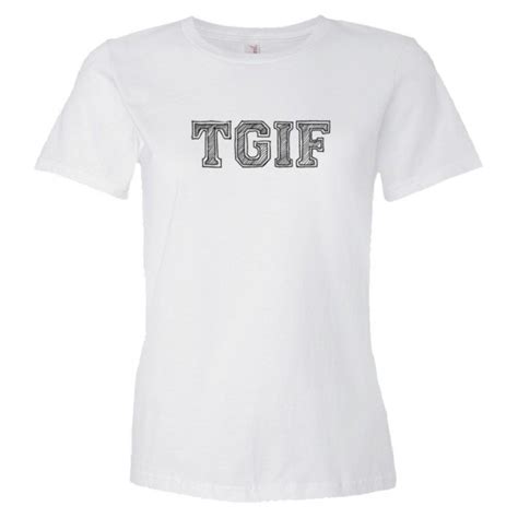 Womens T Thank God Its Friday Tee Shirt