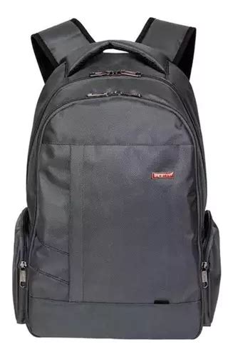 Morral Sestini Executiva Harvest Color Gris MercadoLibre