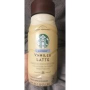 Starbucks Espresso Beverage Chilled Skinny Vanilla Latte Calories