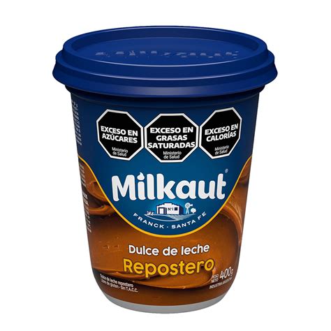 Dulce De Leche Repostero Milkaut En Pote 400 G Carrefour