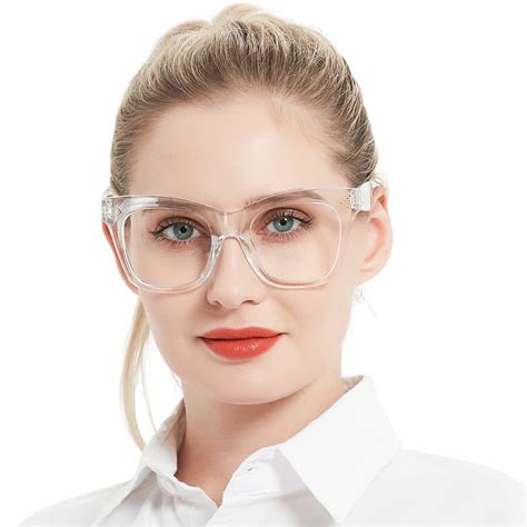 Occi Chiari Blue Light Filter Reading Glasses For Women Stylish Big