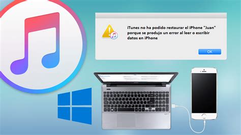 Como Solucionar Error Al Restaurar Iphone Con Itunes En Windows