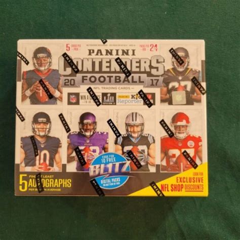 Panini Contenders Nfl Hobby Box Viking Sportscards Americana