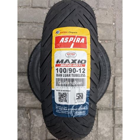 Jual Aspira Maxio Spr Tubeless Kembangan Asli Honda Ban