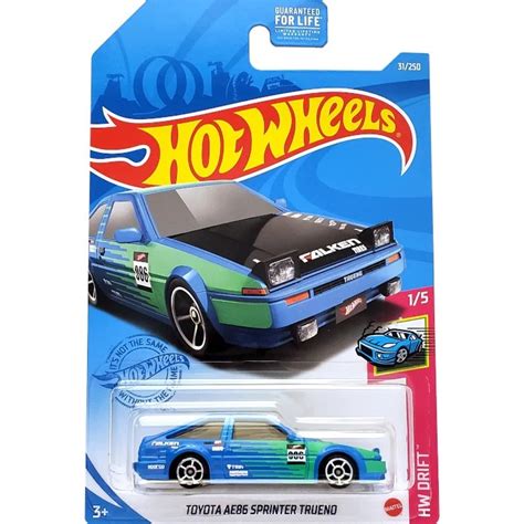 Masinuta Metalica Hot Wheels Toyota Ae Sprinter Trueno Albastru Emag Ro