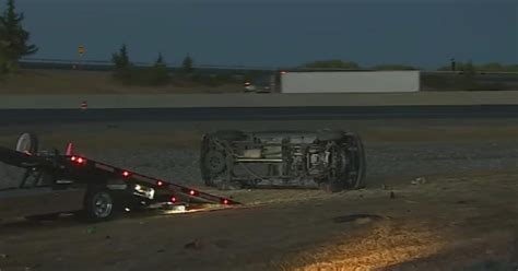 Man 31 Killed In Rollover Crash Off I 5 Onramp In Elk Grove Cbs