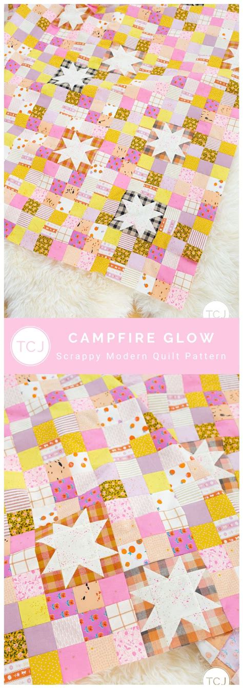 Campfire Glow Quilt Pattern Pdf Quilt Patterns Quilts Star Quilt