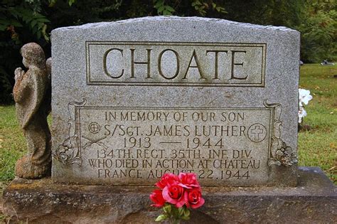 Ssgt James Luther Choate M Morial Find A Grave