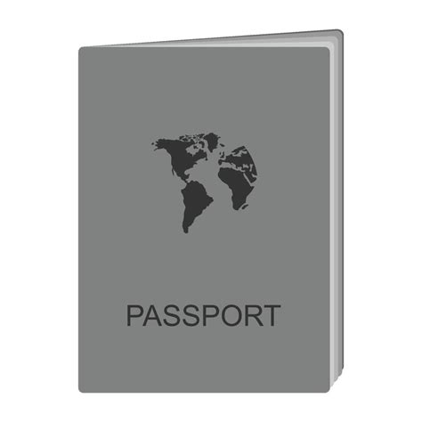 Passport Icon Vector 41316956 Vector Art At Vecteezy