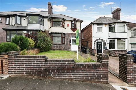 Woolmore Road Erdington Birmingham B23 3 Bedroom Semi Detached House