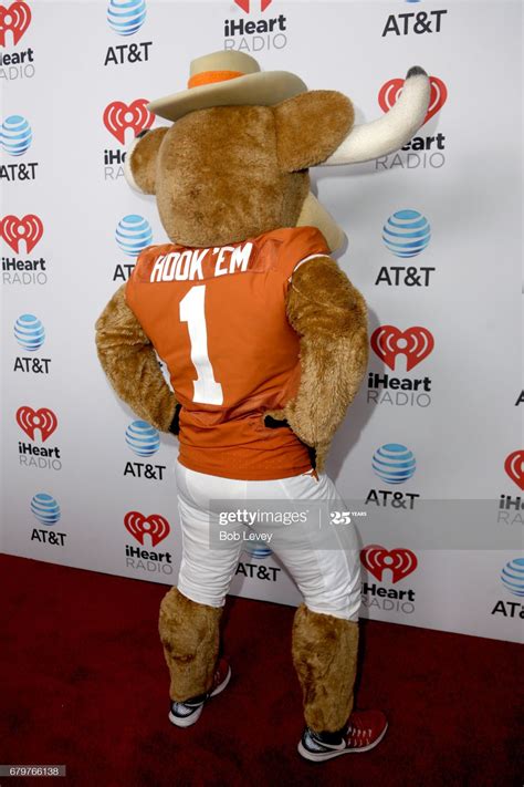 University Of Texas Mascot Bevo Attends 2017 Iheartcountry Festival