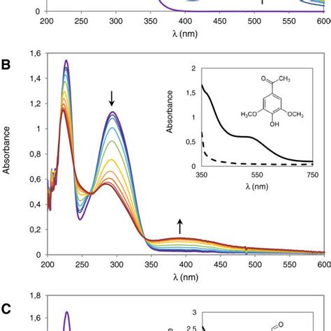 Oxidation Spectra Of S Type Phenolic Compounds Changes In The