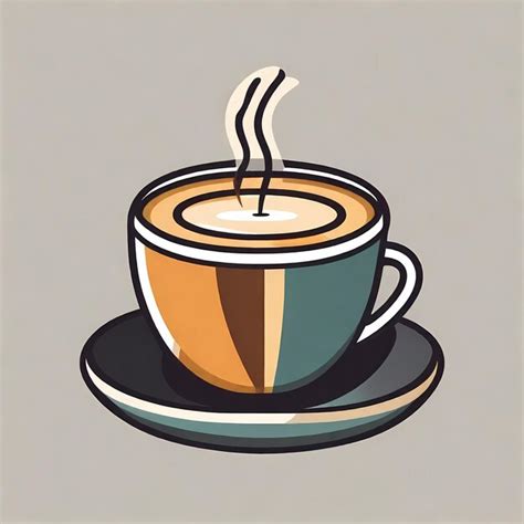 Premium Ai Image Freshly Brewed Cup Of Coffee