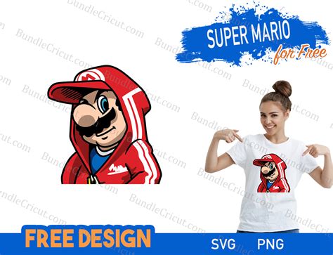 Super Mario Svg Free Download