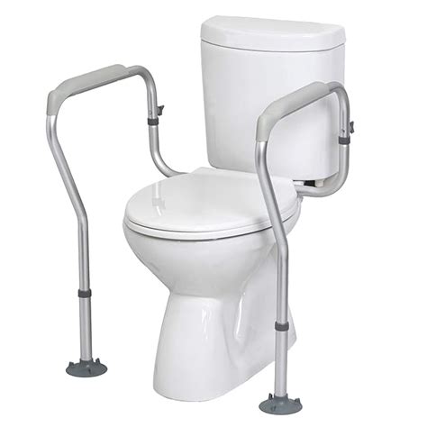 Kosmocare Aluminium Toilet Safety Frame Medical Railing Helper For