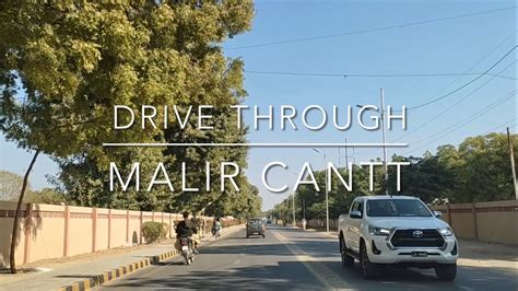 Malir Cantt Karachi Evening Drive Cantt Bazar Youtube