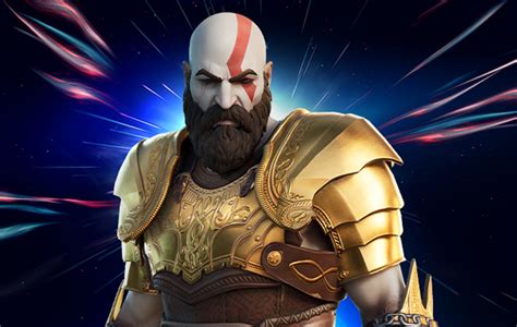 Best Pictures Fortnite Kratos Golden Armor Fortnite Playstation