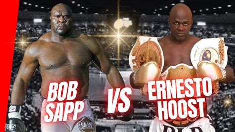 Bob Sapp Vs Ernesto Hoost My Reaction YouTube