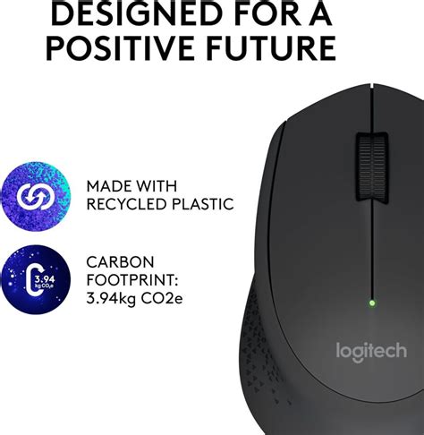 Logitech M280 Wireless Mouse - Range 10m - 1,000 DPI | Blue