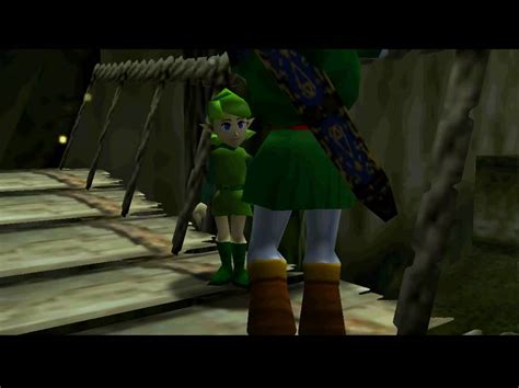 Saria Says Goodbye To Adult Link Youtube