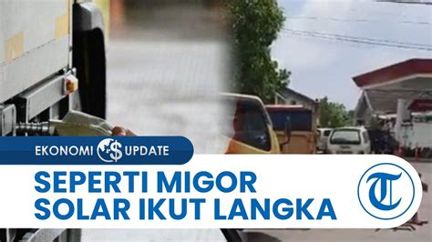 Seusai Minyak Goreng Kini Gantian Solar Yang Ikut Ikutan Langka