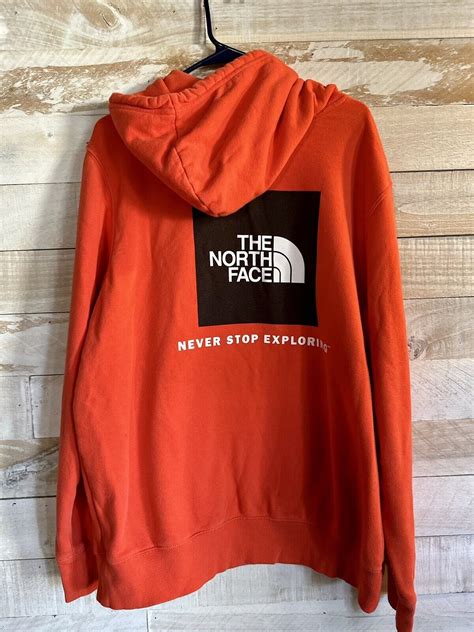 The North Face Burnt Orange Hoodie Gem