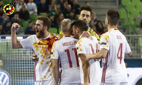 España busca revalidar su título en el europeo de fútbol sala