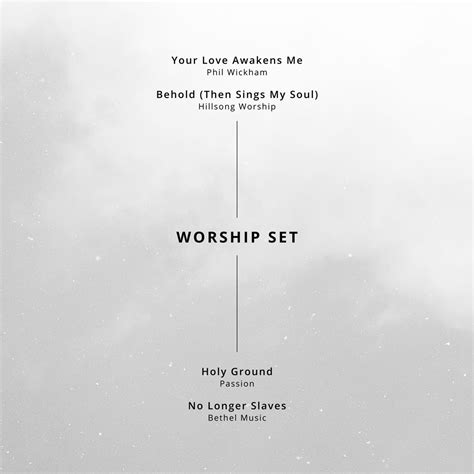 Worship Set Sunday Social