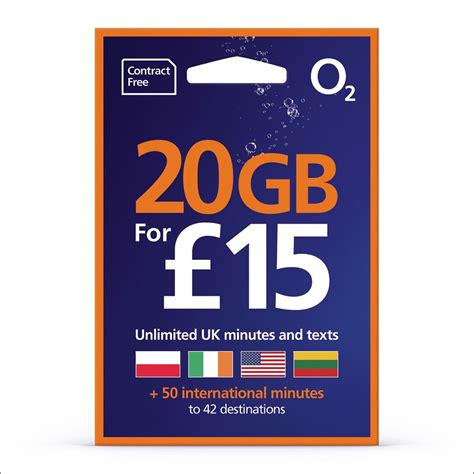 O2 20gb Pay As You Go Sim Card £100 Argos