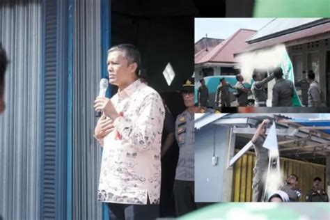 Pj Wali Kota Pariaman Roberia Lepas Tim Penertiban Alat Peraga Kampanye