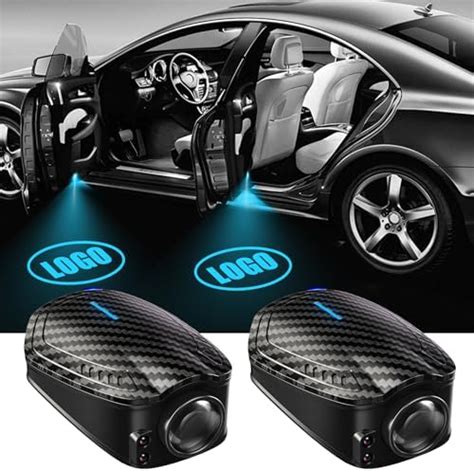 Amazon SPOBODY 2PCS Custom Car Door Light Projector Wireless Car