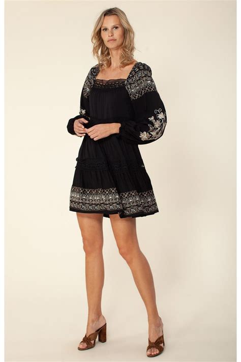 Buy Hale Bob Darby Embroidered Dress At Off Editorialist