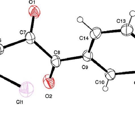 Single Xrd Of 2 0 Chloro 4 Methoxy 3 Nitro Benzil Download Scientific Diagram