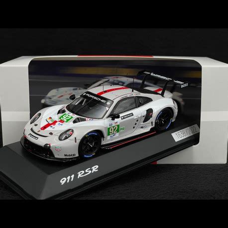 Porsche 911 RSR Type 991 N 92 24h Le Mans 2022 1 43 Spark