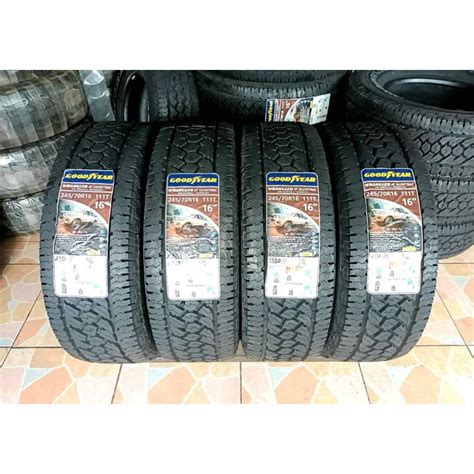 ยางใหมคางป 245 70R16 Goodyear Wrangler Silenttrac AT ผลตปลายป 20