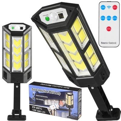 Lampa Solarna OGRODOWA LED Czujnikiem RUCH ZMIERZ 7701484471