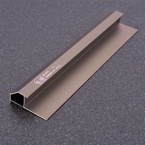 Get Custom Aluminum Tile Trim At Factory Prices Anodized Brown Arc Surface U Edge And Unique