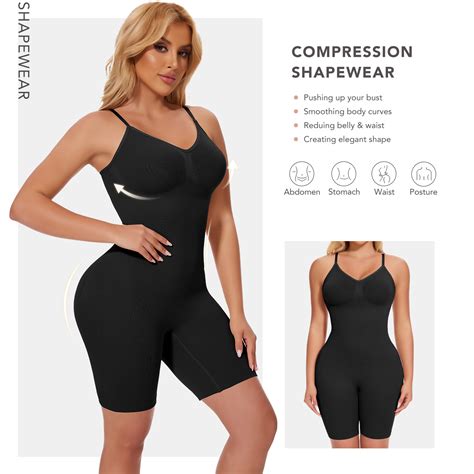 Miss Moly Womens Control Slip Shapers Full Body Shapewear Bodysuits