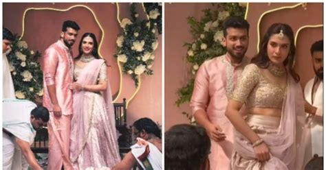 Malayalam Actor Kalidas Jayaram Gets Engaged To Tarini Viral Video