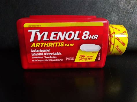 Tylenol Arthritis Strength Acetaminophen Mg Ct Extended Release