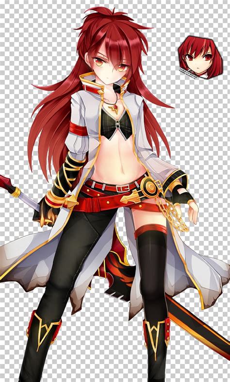 Elsword Elesis Fan Art Pixiv PNG Clipart Anime Art Black Hair