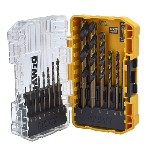 Dewalt Black Gold Hss Drill Bit Tstak Piece Set Dt