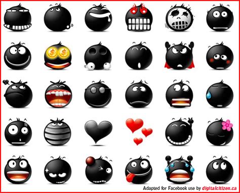 Emoticons And Smileys Facebook Picture Tagging Memes Digital Citizen