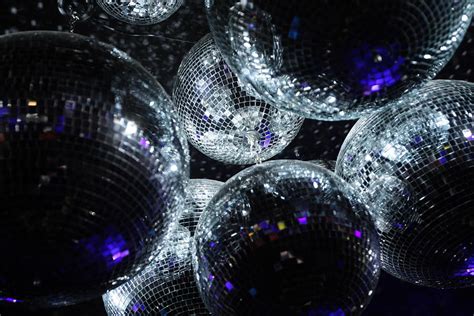 Disco Balls In Dark Photograph By Julien Pixels