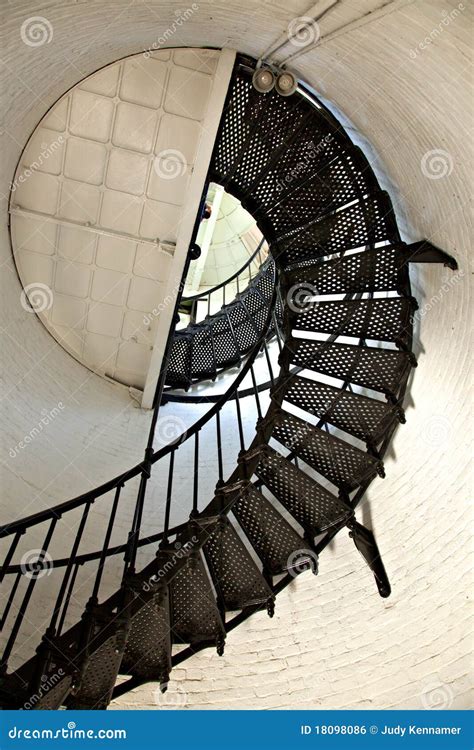 Large Spiral Staircase Stock Photo Image Of Lighthouse 18098086