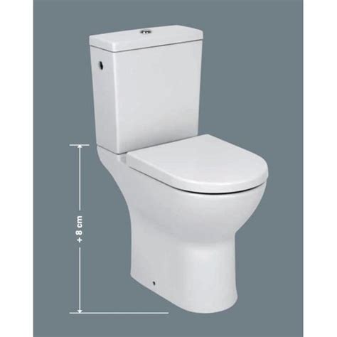 Plieger Plus Wc Pack Universeel 8cm Wit