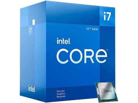 Intel Core i7-12700F - Core i7 12th Gen Alder Lake 12-Core (8P+4E) 2.1 ...